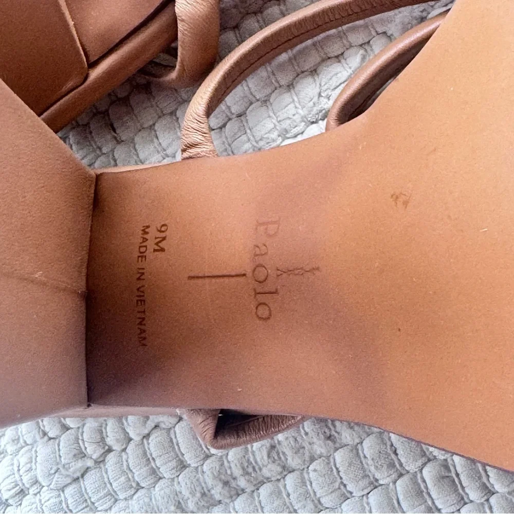 Paolo Women's Brown Platform Sandals